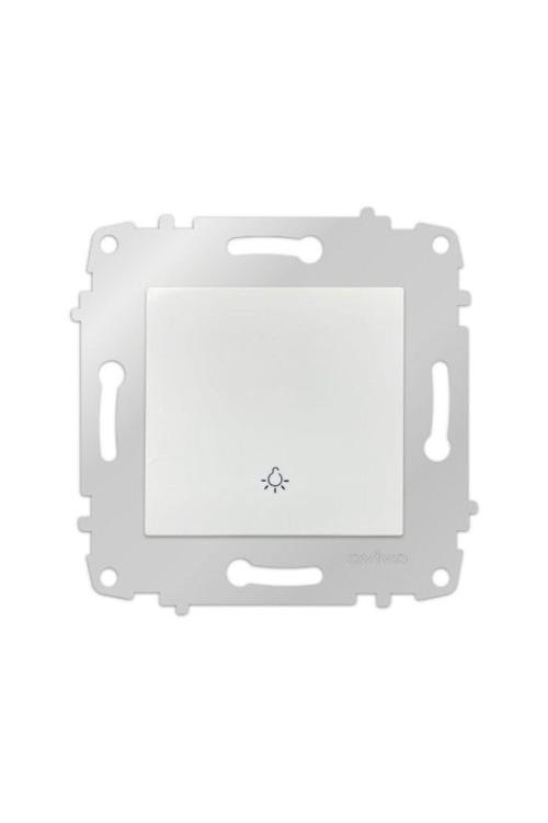 Ovivo Mina Beyaz Zil Anahtarı Light Çerçevesizdir
