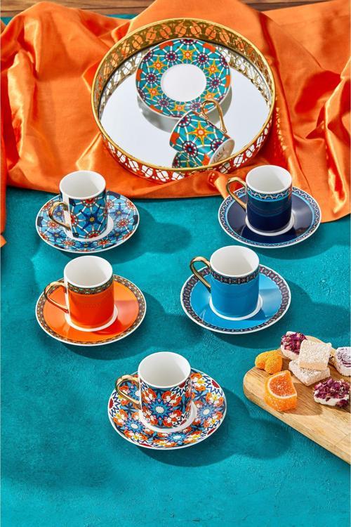 Eleganza 6 Lı Kahve Fincanı Takımı