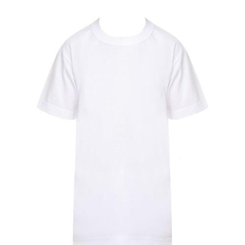 6 Adet Tutku Pamuklu Erkek Çocuk Kısa Kol Sıfır Yaka Fanila Atlet