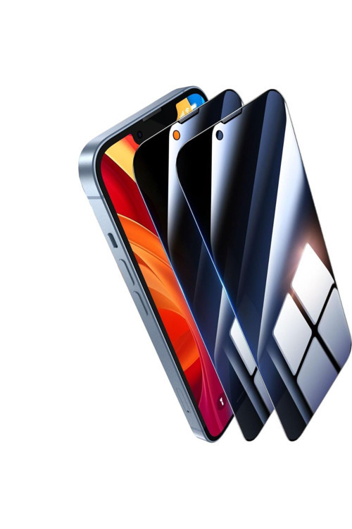 (2 Adet Shıeld Hayalet) Iphone 14 Uyumlu Hayalet Tam Kaplayan Shield Cam Ekran Koruyucu (2X)