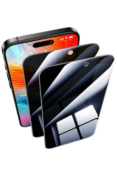 (2 Adet Shıeld Hayalet) Iphone 15 Plus Uyumlu Hayalet Tam Kaplayan Shield Cam Ekran Koruyucu (2X)