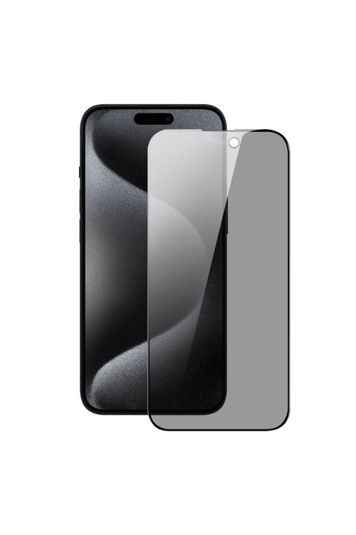 (Guard Hayalet) Iphone 15 Pro Max Uyumlu Hayalet Tam Kaplayan Guard Serisi Cam Ekran Koruyucu