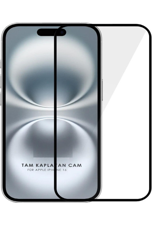 (Guard Tam) Iphone 16 Uyumlu Tam Kaplayan Guard Serisi Cam Ekran Koruyucu