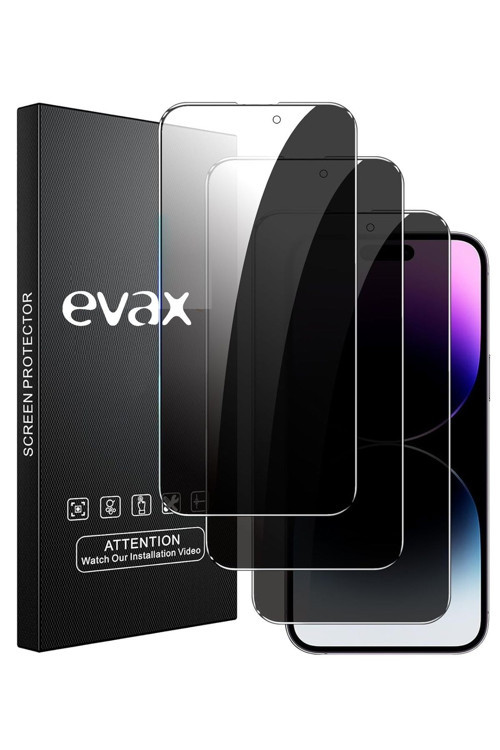 (3'Lü Guard Hayalet) Iphone 14 Pro Max Uyumlu Hayalet Tam Kaplayan Guard Cam Ekran Koruyucu (3 Adet)