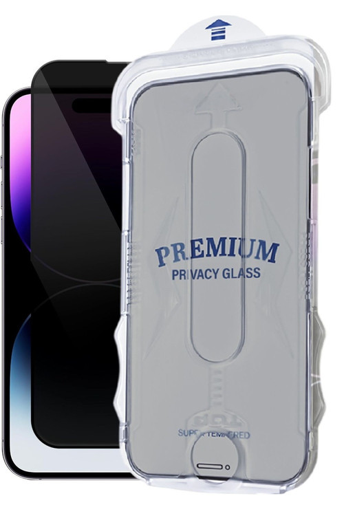(Magıcbox Hayalet) İphone 14 Pro Max Uyumlu Hayalet Özellikli Kolay Kurulum Cam Ekran Koruyucu
