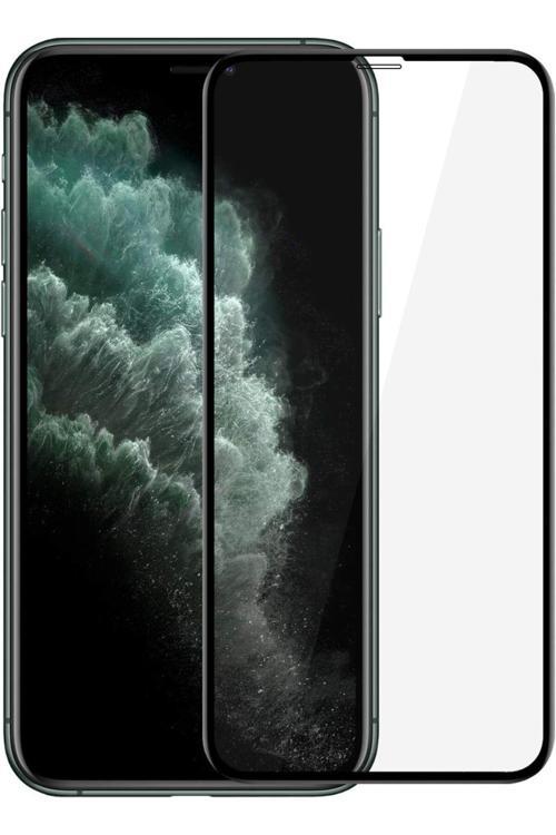 (6D Tam) Iphone 11 Pro Max / Iphone Xs Max Uyumlu 6D Tam Kaplayan 6D Hd Cam Ekran Koruyucu