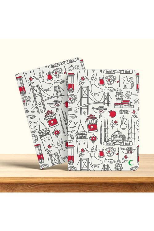 Terzi Dikişli Beyaz Defter
