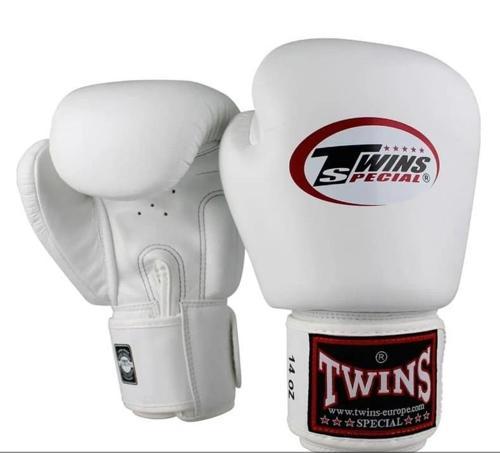 BGVL3-WH Boks Eldiveni Beyaz Deri Muay Thai Eldiveni