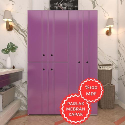 membran çamaşır kurutma makinesi dolabı yaromira llabyz sadelim 180*120*64 mebran kapak MDF gövde