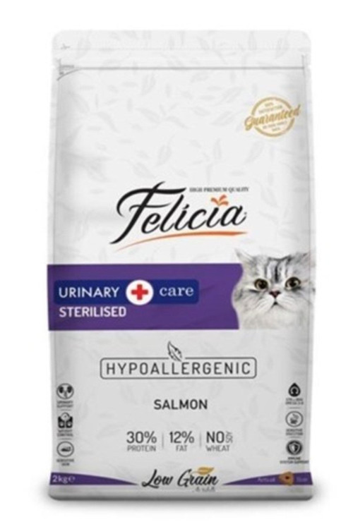 Sterilised Somonlu Kedi Maması Az Tahıllı 2 kg
