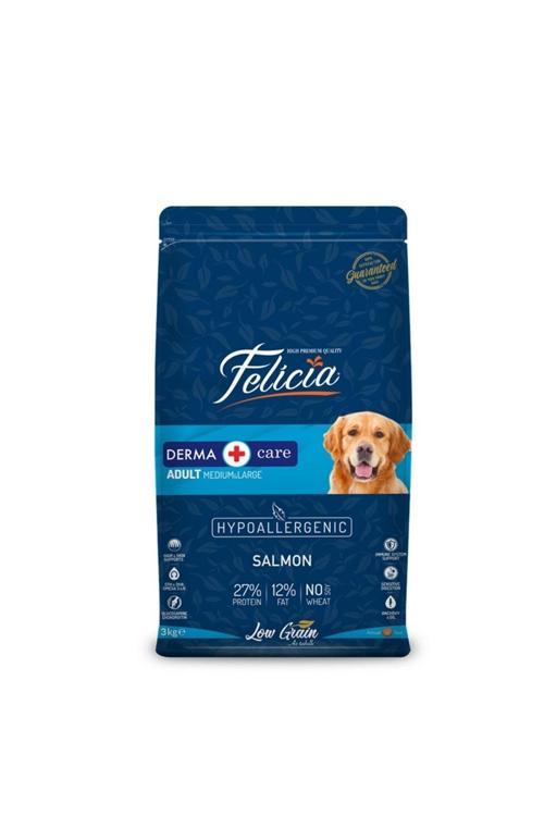 3 Kg Yetişkin Somonlu M/large Az Tahıllı Breed Hypoallergenic Köpek Maması