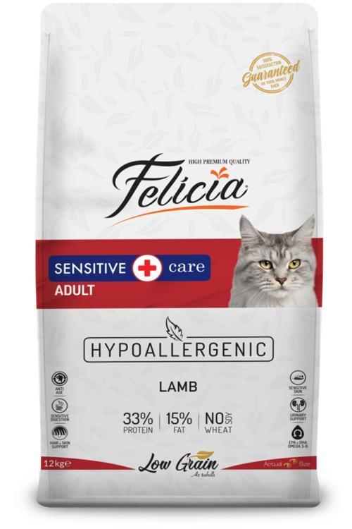 Az Tahıllı & Hipoalerjenik Kuzu Etli Yetişkin Kedi Maması 12kg.