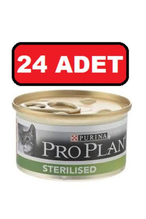 Sterilised Ton Ve Somon Kısırlaştırılmış Kedi Konservesi 24x85 Gr