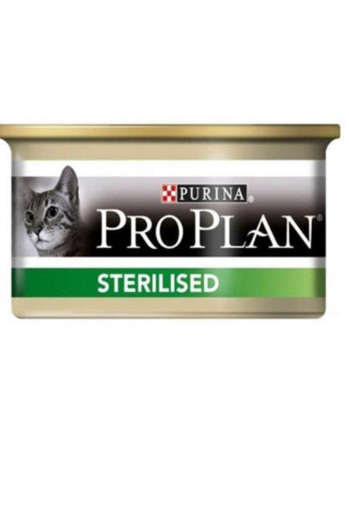 Proplan Pro Plan Sterilised Somonlu Kedi Konservesi 85 Gr 24 Adet