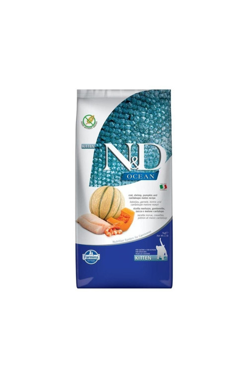 ND Ocean Morina Balkabağı Karides Kavun Yavru Kedi Maması 5Kg