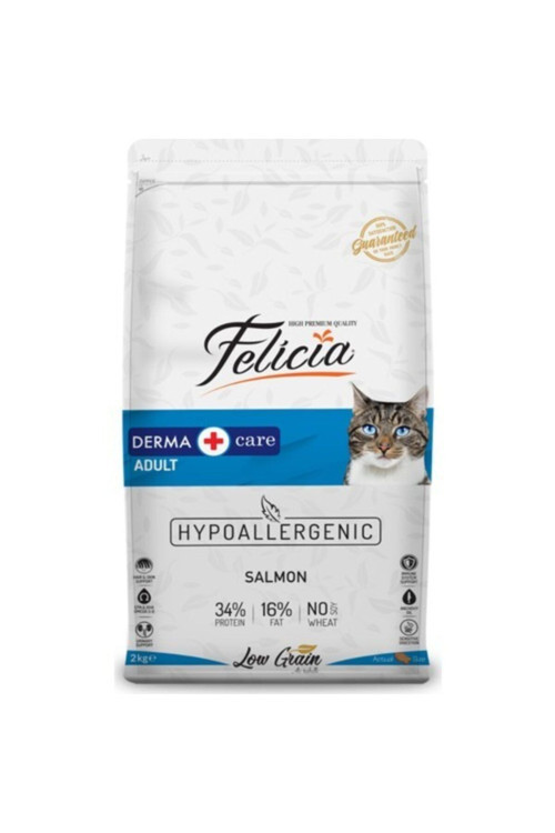 Az Tahıllı Hypoallergenic Somonlu Yetişkin Kedi Maması 2kg