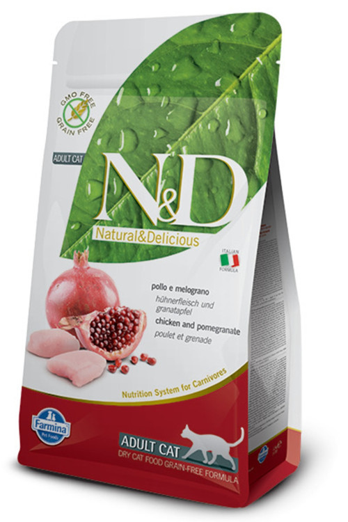 N-d Tahılsız Tavuklu Narlı Kedi Maması 1.5 Kg