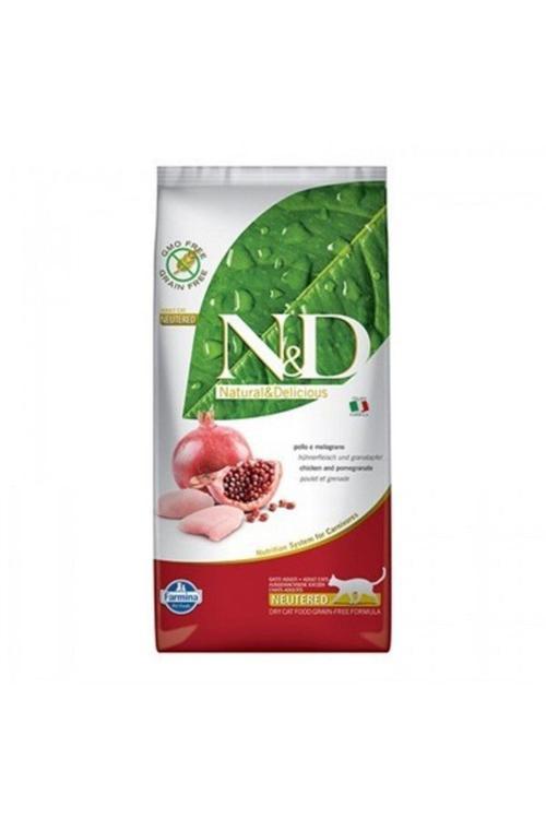 Nd Tahılsız Tavuklu Narlı Kısırlaştırılmış Kedi Maması 5 kg