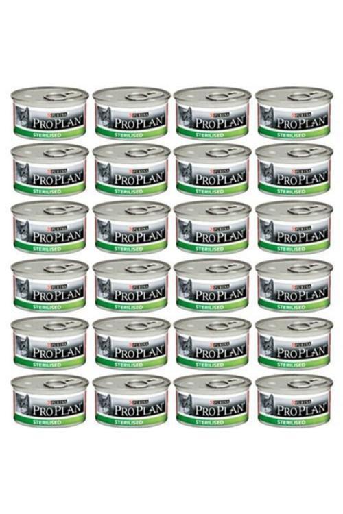 Sterilised Somonlu Kısırlaştırılmış Kedi Konservesi 85 Gr X 24 Adet