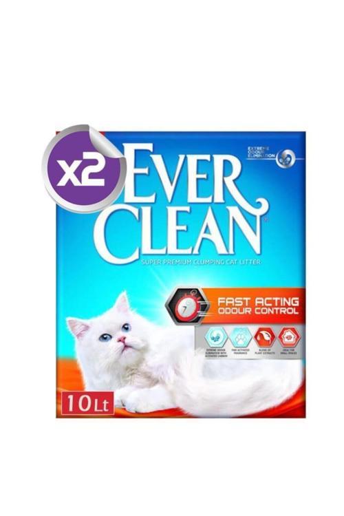 Fast Acting Doğal Bitki Özlü Topaklaşan Kedi Kumu 10 Lt X2 Adet