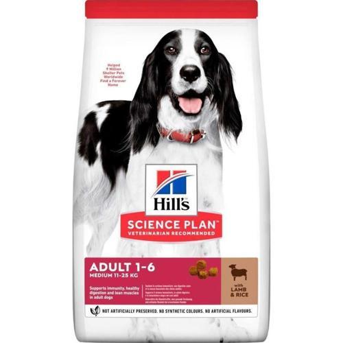Hills Medium Adult 14KG Köpek Orta Irk Kuzu Pirinç Yetişkin Köpek Maması Lamb Rice