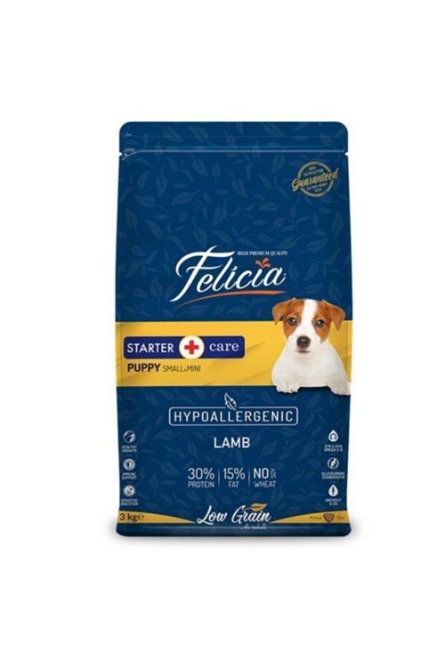 Düşük Tahıllı Hipoalerjenik Kuzu Etli Küçük Irk Yavru Köpek Maması 3 kg