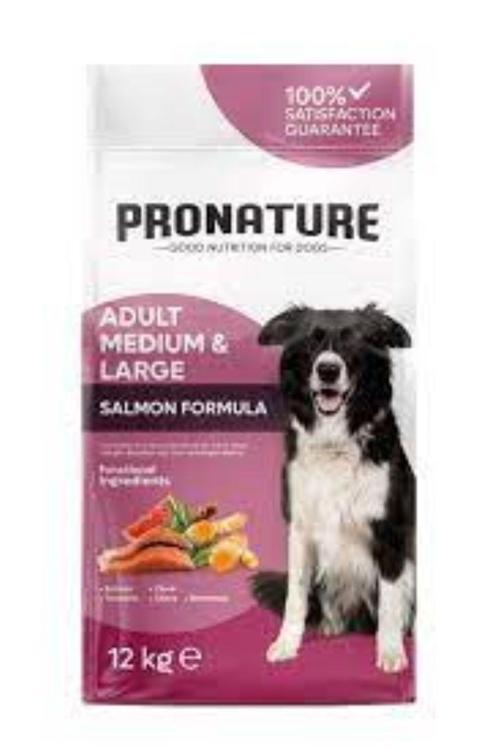 Orta ve Büyük Irk Yetişkin Kuru Köpek Maması (Derma Shine) - Somonlu ve Pirinçli - 12KG
