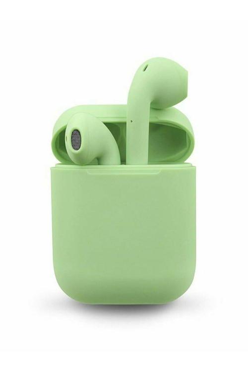 Newpods I12 Pro Ios Android Uyumlu Yeşil Bluetooth Kulaklık