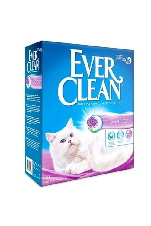 Lavender Lavanta Kokulu Topaklaşan Kedi Kumu 10 Lt