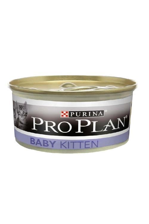 8 Adet Pro Plan Baby Kitten Tavuklu Yeni Doğan Yavru Kedi Konservesi 85gr -kargo Bedava-
