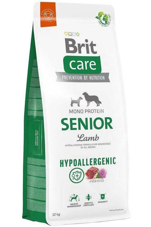 Hypo-Allergenic Tüm Irklar için Kuzulu ve Pirinçli Yaşlı Köpek Maması 12kg