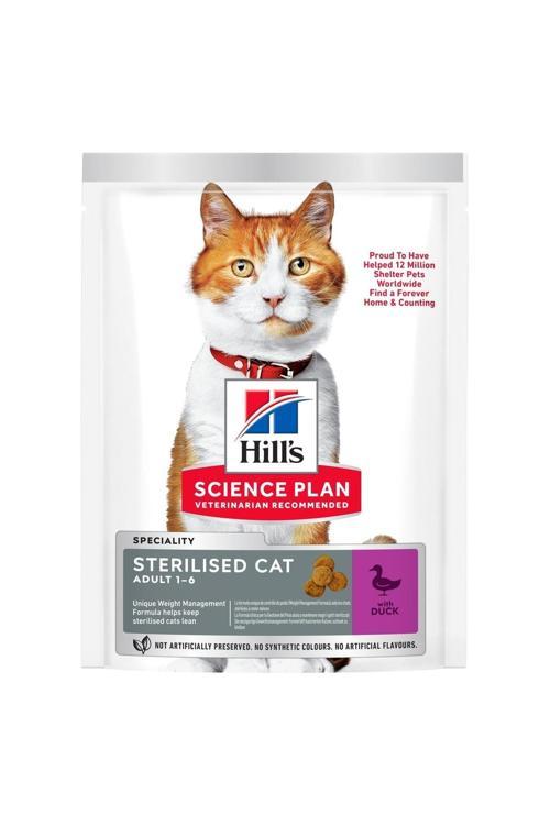 Yetişkin Kısırlaştırılmış Kedi Maması Ördekli 10 Kg