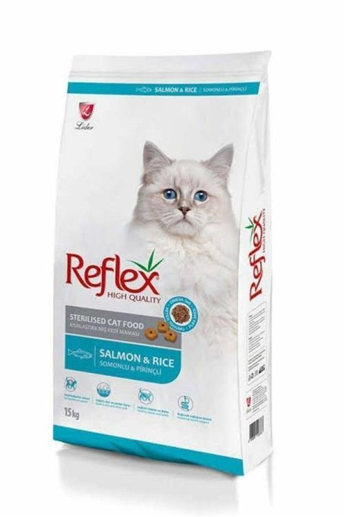 Kısırlaştırılmış Somonlu Yetişkin Kedi Maması 15 Kg