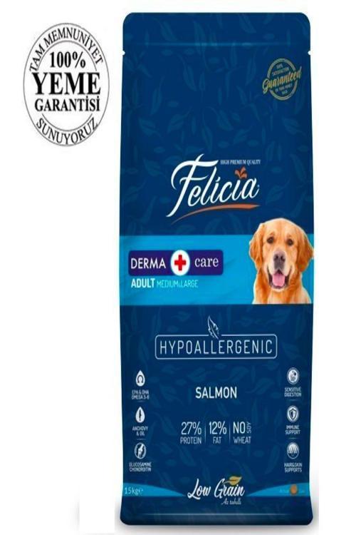 High Premium Düşük Tahıllı Somonlu Yetişkin Köpek Maması 15 Kg