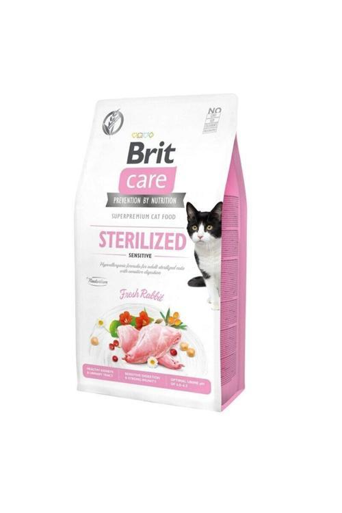 Sterilised Sensitive Tavşanlı Yetişkin Kedi Maması 7 Kg