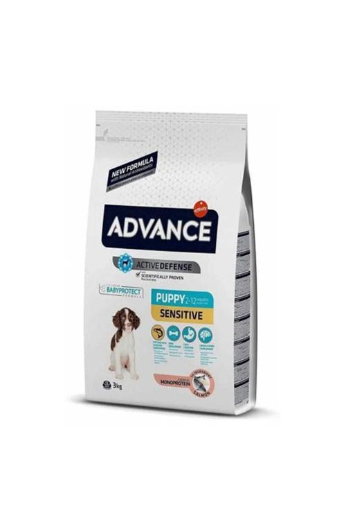 PATRON BARNEY Advance Dog Puppy Sensitive Somonlu Pirinçli 3 Kg Yavru Köpek Maması Doğ