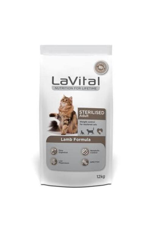Kuzu Etli Kedi Maması 12kg