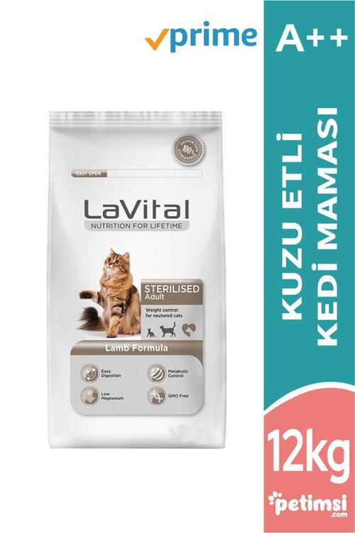 Kuzu Etli Kısırlaştırılmış Yetişkin Kedi Maması 12 Kg