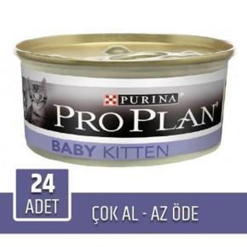 Baby Kitten Tavuklu Yeni Doğan Yavru Kedi Konservesi 85gr x 24 adet
