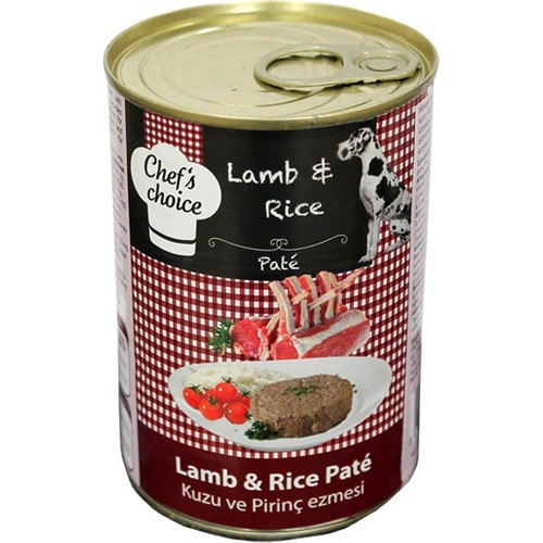 Chefs Choice Chefschoice Kuzulu Pirinçli Ezme Köpek Konseve Maması 400 gr 10'lu Set Idili