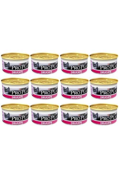 Delicate Hindili Hassas Yetişkin Kedi Konservesi 85grx  6 adet