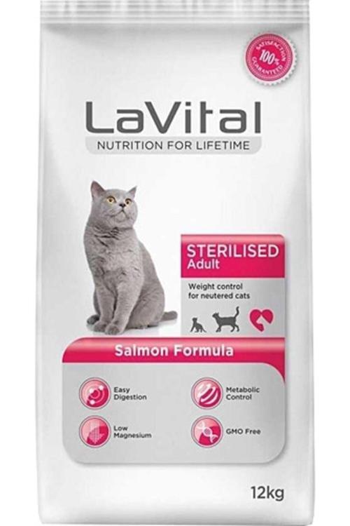 Kısır Kedi Maması Somonlu 12 Kg.