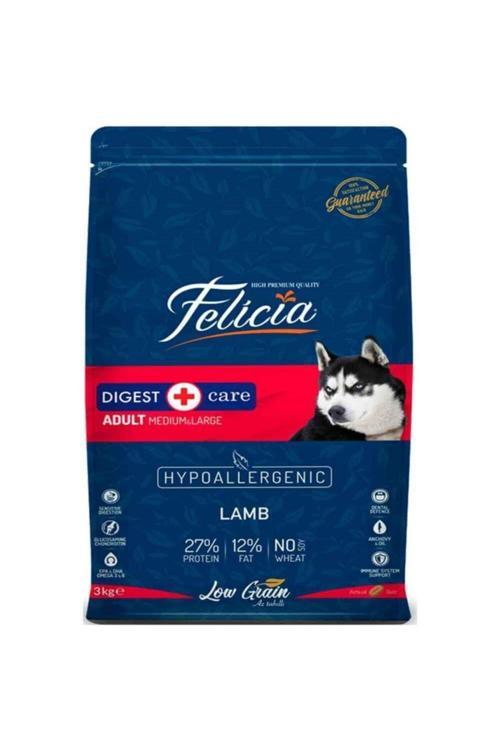 Kuzu Etli Az Tahıllı Köpek Maması 3 kg