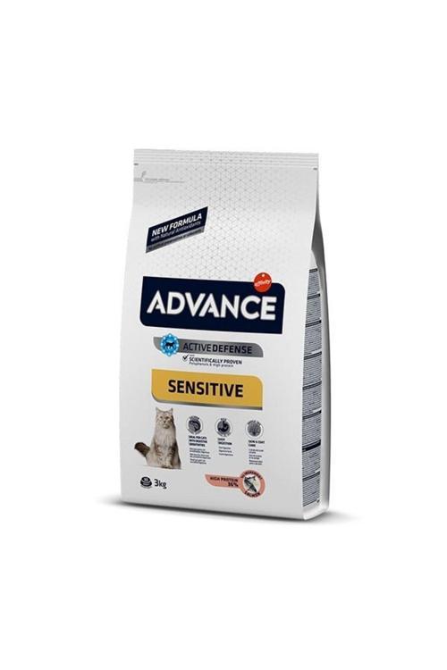 Sensitive Somonlu Yetişkin Hassas Kedi Maması 3 Kg - Farmapets