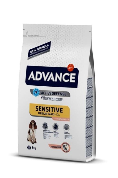 Sensitive Somonlu Yetişkin Köpek Maması 3 Kg