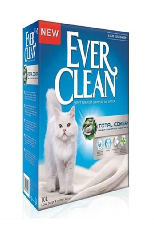 Total Cover Uzun Ömürlü Topaklanan Kedi Kumu 10 Lt.