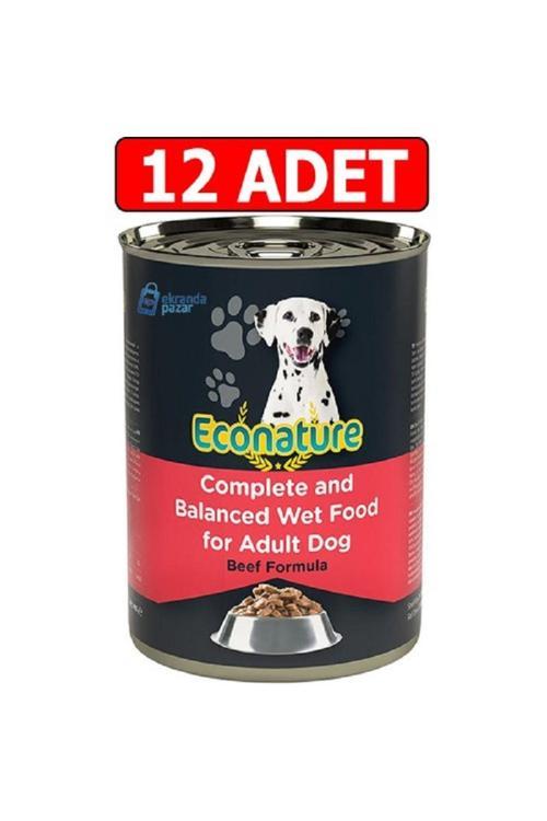 Sığır Etli Yetişkin Köpek Konserve Maması 400 gr x 12 ADET