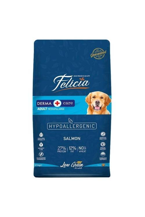 Somon Balıklı Düşük Tahıllı Hipoalerjenik Yetişkin Köpek Maması 15 Kg