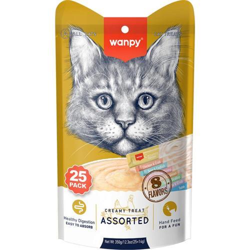 Creamy Karışık Sıvı Kedi Ödülü 25 x 14 gr