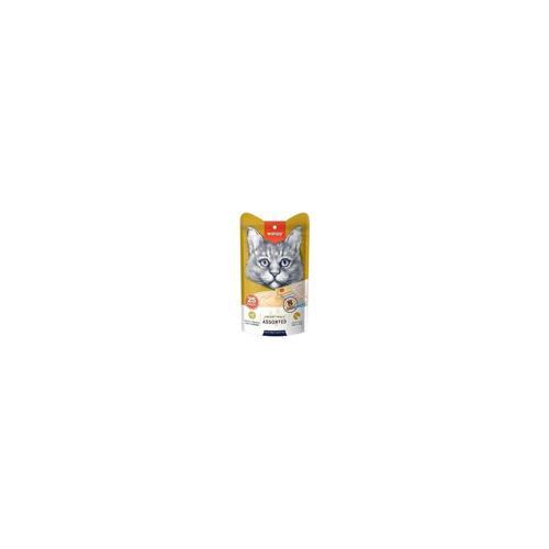 Karışık 8 Lezzetli Krema/Sıvı Kedi Ödülü 25x14 gr